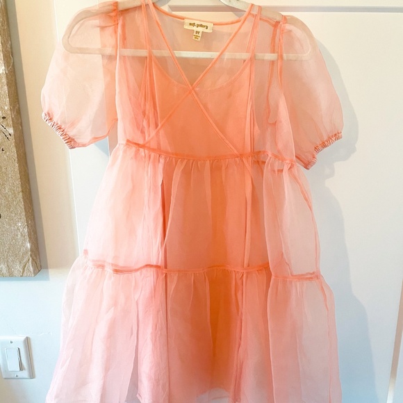 Soft Gallery Peach Dress, size 9